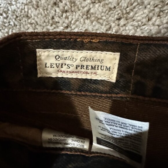 Levi’s 501 Premium 150th Anniversary Jeans Women W28 tree Button Fly Straight - Picture 6 of 13